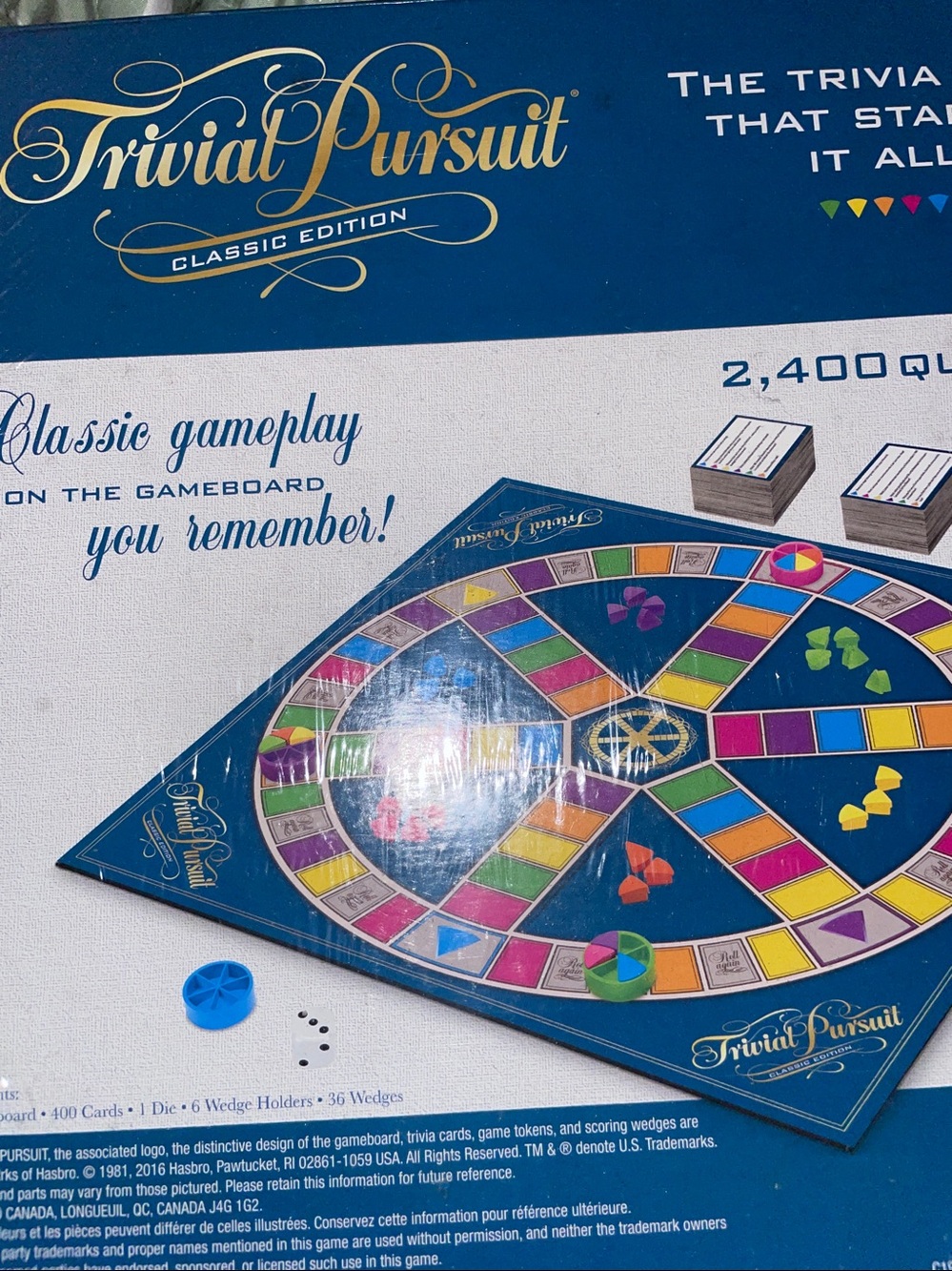 Classic Edition original TRIVIAL PURSUIT  original sealed in original packaging
